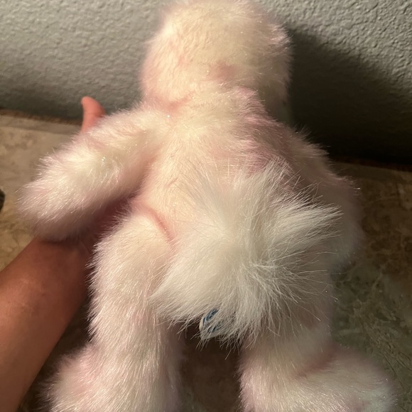 Vintage Kids Of America Bunny Rabbit Plush Stuffed Animal pink 12” 2000 - Picture 4 of 8